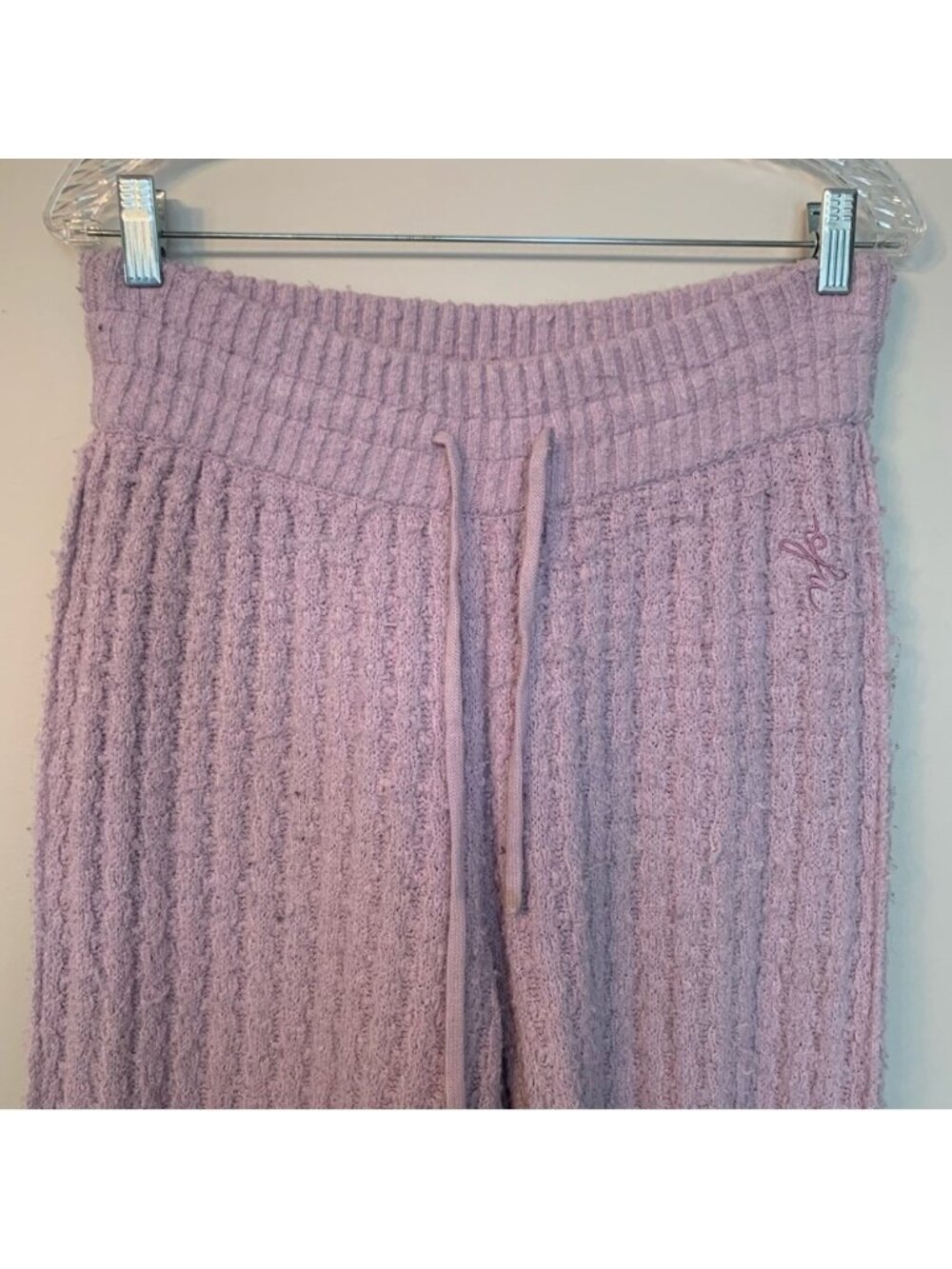 Urban Outfitters Purple Out From Under Mina Cable Knit Pant M - Picture 6 of 16